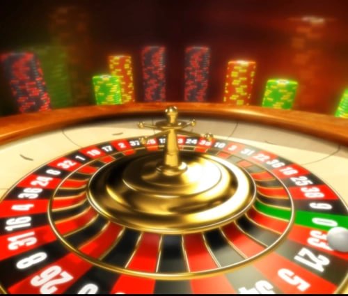 Mobile phone displaying olongbet Mega Wheel table with live wheel and betting interface